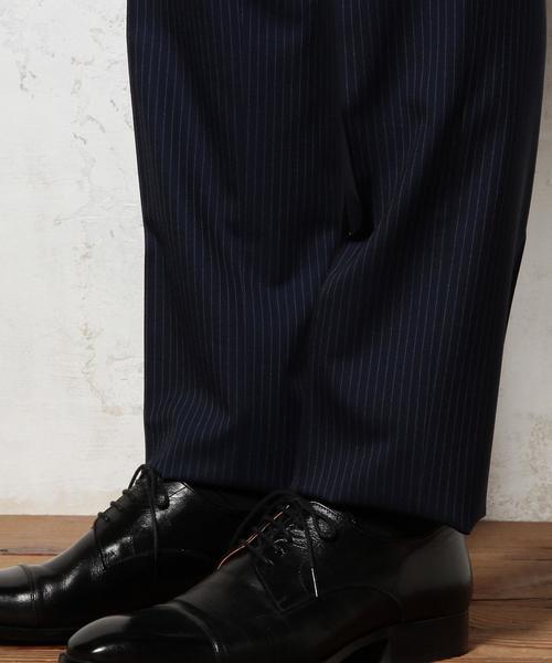 green label relaxing（グリーンレーベルリラクシング）の「[カノニコ] CN BNK/ST SLIM NP パンツ　itafab01 itafab11（スーツパンツ・メンズ・ベージュ/ネイビー・76ｃｍ/80ｃｍ/84ｃｍ/88ｃｍ/72cm）」の12枚目の写真