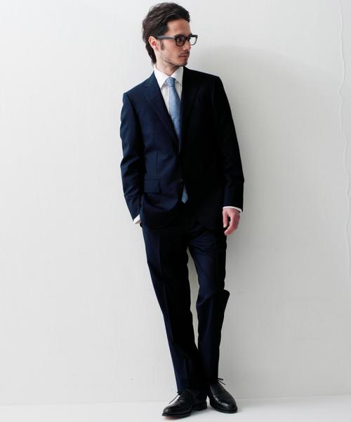 green label relaxing（グリーンレーベルリラクシング）の「[カノニコ] CN BNK/ST SLIM NP パンツ　itafab01 itafab11（スーツパンツ・メンズ・ベージュ/ネイビー・76ｃｍ/80ｃｍ/84ｃｍ/88ｃｍ/72cm）」の15枚目の写真