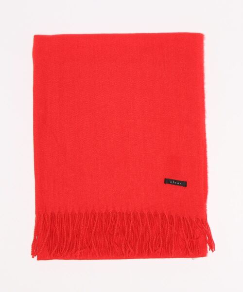 clear（クリア）の「無地ストール/マフラー（ストール/ショール・レディース・ベージュ/レッド/ブラウン/アイボリー/ピンク/マスタード/ブラック/チャコールグレー/オレンジ/ブルー・F）」の9枚目の写真