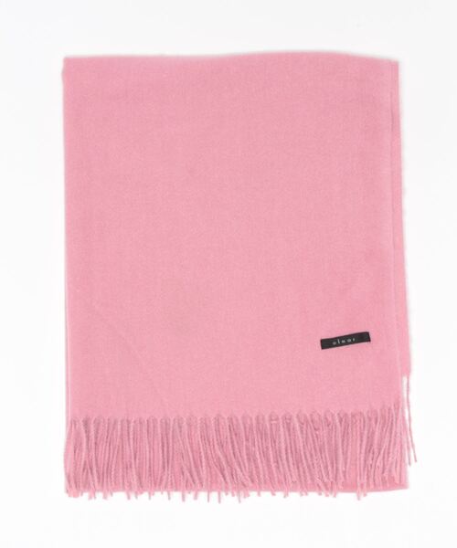 clear（クリア）の「無地ストール/マフラー（ストール/ショール・レディース・ベージュ/レッド/ブラウン/アイボリー/ピンク/マスタード/ブラック/チャコールグレー/オレンジ/ブルー・F）」の8枚目の写真