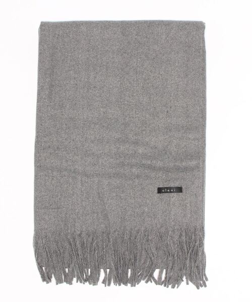 clear（クリア）の「無地ストール/マフラー（ストール/ショール・レディース・ベージュ/レッド/ブラウン/アイボリー/ピンク/マスタード/ブラック/チャコールグレー/オレンジ/ブルー・F）」の4枚目の写真