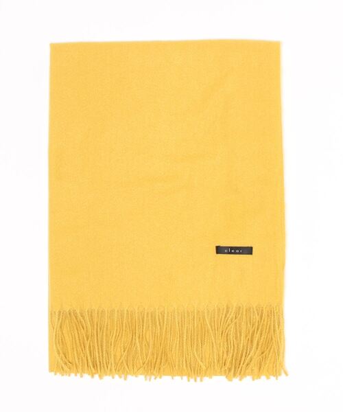 clear（クリア）の「無地ストール/マフラー（ストール/ショール・レディース・ベージュ/レッド/ブラウン/アイボリー/ピンク/マスタード/ブラック/チャコールグレー/オレンジ/ブルー・F）」の7枚目の写真