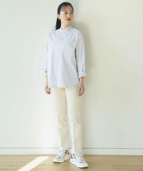 BEAMS LIGHTS（ビームスライツ）の「BEAMS LIGHTS / デニム スラックス（デニムパンツ・メンズ・ナチュラル/インディゴブルー・1/2/3/4）」の16枚目の写真