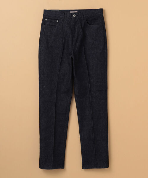 BEAMS LIGHTS（ビームスライツ）の「BEAMS LIGHTS / デニム スラックス（デニムパンツ・メンズ・ナチュラル/インディゴブルー・1/2/3/4）」の11枚目の写真