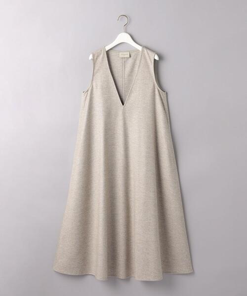 yam　ユナイテッドアローズ TWD TWL Vネック ジャンパースカート UNITED ARROWS（ユナイテッドアローズ）の「TWD TWL Vネック