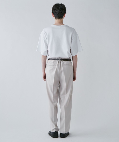 LUCY(ルーシー)の「LUCY/【セットアップ対象商品】イージーケア セミワイドスラックス(スラックス・メンズ・アイボリー/ホワイト系その他/ブルー系その他/ブラック系その他/ブラック・MEDIUM/LARGE)」の10枚目の写真