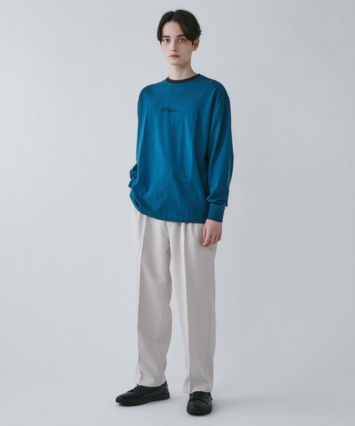 LUCY(ルーシー)の「LUCY/【セットアップ対象商品】イージーケア セミワイドスラックス(スラックス・メンズ・アイボリー/ホワイト系その他/ブルー系その他/ブラック系その他/ブラック・MEDIUM/LARGE)」の7枚目の写真