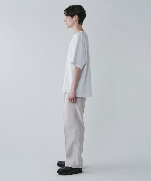 LUCY(ルーシー)の「LUCY/【セットアップ対象商品】イージーケア セミワイドスラックス(スラックス・メンズ・アイボリー/ホワイト系その他/ブルー系その他/ブラック系その他/ブラック・MEDIUM/LARGE)」の14枚目の写真