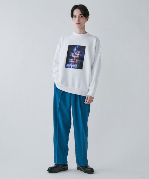 LUCY(ルーシー)の「LUCY/【セットアップ対象商品】イージーケア セミワイドスラックス(スラックス・メンズ・アイボリー/ホワイト系その他/ブルー系その他/ブラック系その他/ブラック・MEDIUM/LARGE)」の22枚目の写真