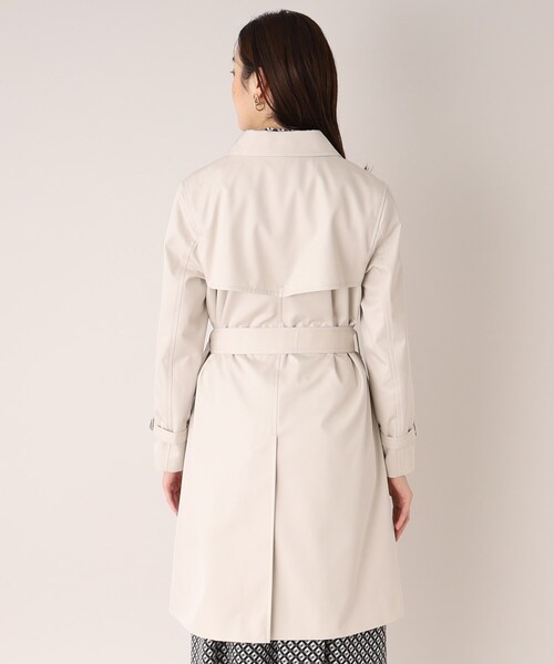 UNTITLED（アンタイトル）の「◆【セレモニーにもおすすめ】定番 トレンチコート（トレンチコート・レディース・ネイビー/ライトベージュ/グレー系・00/01/02/03/04/42/44/46/48/50）」の7枚目の写真