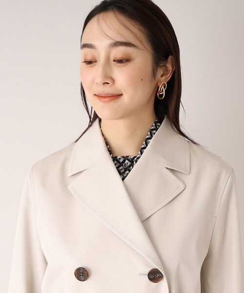 UNTITLED（アンタイトル）の「◆【セレモニーにもおすすめ】定番 トレンチコート（トレンチコート・レディース・ネイビー/ライトベージュ/グレー系・00/01/02/03/04/42/44/46/48/50）」の8枚目の写真