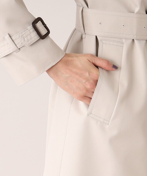 UNTITLED（アンタイトル）の「◆【セレモニーにもおすすめ】定番 トレンチコート（トレンチコート・レディース・ネイビー/ライトベージュ/グレー系・00/01/02/03/04/42/44/46/48/50）」の10枚目の写真