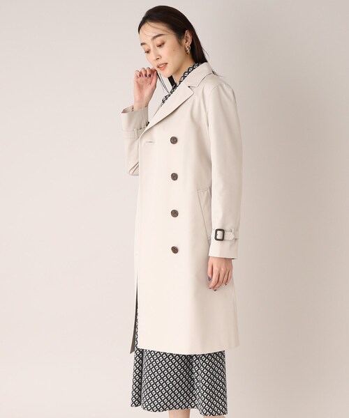 UNTITLED（アンタイトル）の「◆【セレモニーにもおすすめ】定番 トレンチコート（トレンチコート・レディース・ネイビー/ライトベージュ/グレー系・00/01/02/03/04/42/44/46/48/50）」の14枚目の写真