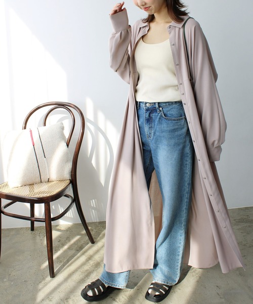 【完売必至】グッチ■シアーシャツワンピース ウエストタイ trim_ofgrc_item100d9892461e11e