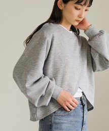 select MOCA | 2023 SS カシュクールプルオーバー(スウェット)
