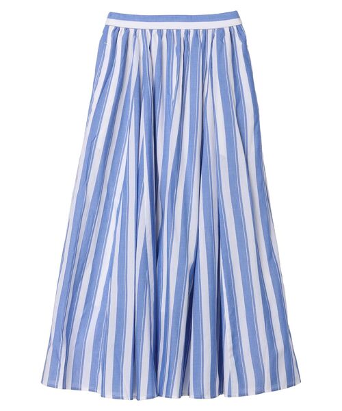 AMERICAN HOLIC（アメリカンホリック）の「フワッとギャザースカート（スカート・レディース・ブルー系その他7/チェック/マルチ/グリーン系その他5/ドット/オレンジ・M/L）」の12枚目の写真