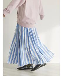 フワッとギャザースカート