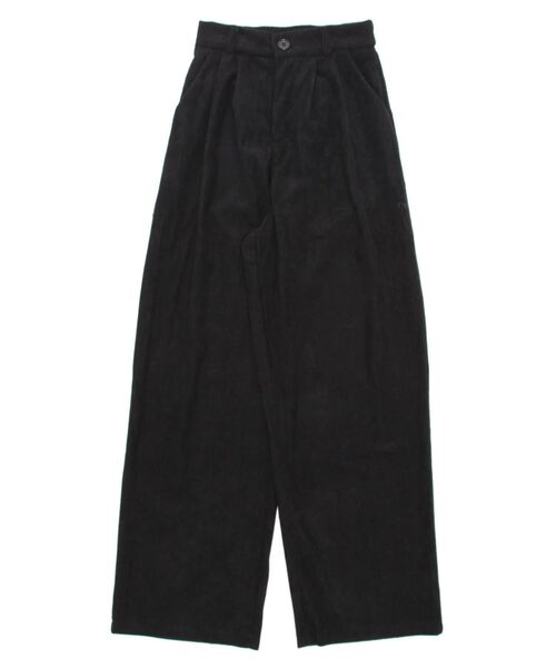 aimoha(アイモハ)の「コーディロイタックワイドパンツ(その他パンツ・レディース・ブラック/ホワイト/イエロー/チョコ・SMALL/MEDIUM/LARGE)」の7枚目の写真