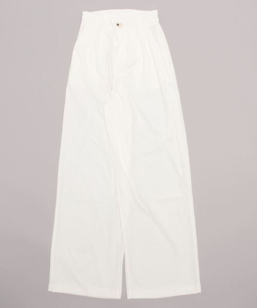 aimoha(アイモハ)の「コーディロイタックワイドパンツ(その他パンツ・レディース・ブラック/ホワイト/イエロー/チョコ・SMALL/MEDIUM/LARGE)」の6枚目の写真