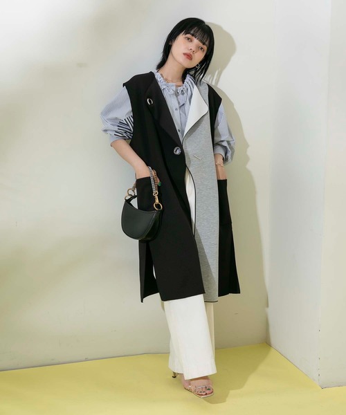 Eimee Law（エイミーロウ）の「ドロストネック ストライプ