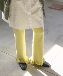 LOWRYS FARM | スソフリルリブパンツ　189109(その他パンツ)