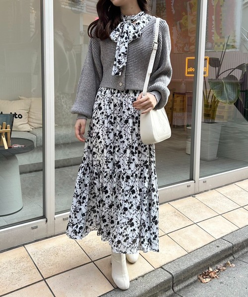 セール】レディロングワンピース（ワンピース）｜one after