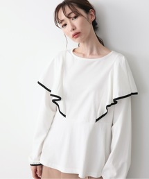 COCO WALK:C+H Cape Sleeve Long T-Shirts/ケープスリーブ  ロング Tシャツ