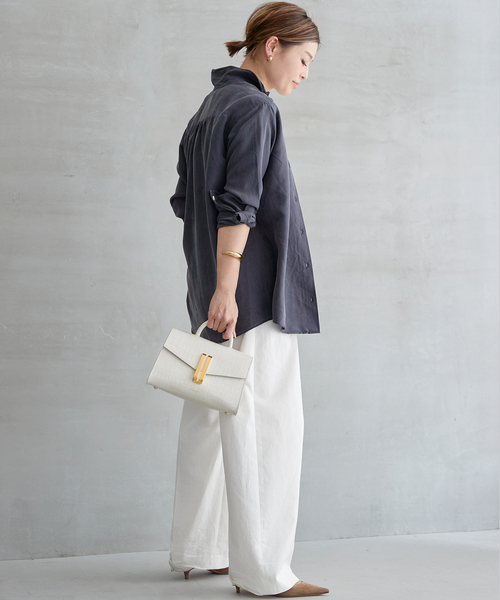 Deuxieme Classe（ドゥーズィエムクラス）の「*silk wash シャツ