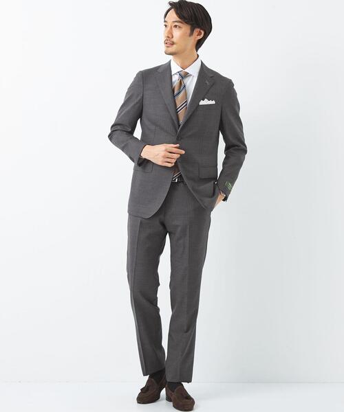 green label relaxing（グリーンレーベルリラクシング）の「＜REDA×green label relaxing＞ストライプ 2B MF スーツジャケット（スーツジャケット・メンズ・ネイビー/グレー・42/44/46/48/50/52）」の9枚目の写真