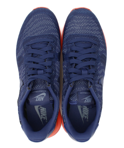NIKE SPORTSWEAR（ナイキスポーツウェアー）の「ウィメンズ ナイキ インターナショナリスト ジャカード NIKE WMNS INTERNATIONALIST KJRD 718671-400（スニーカー・レディース・ブルー・23.5cm/23cm/24cm/24.5cm/25cm）」の9枚目の写真
