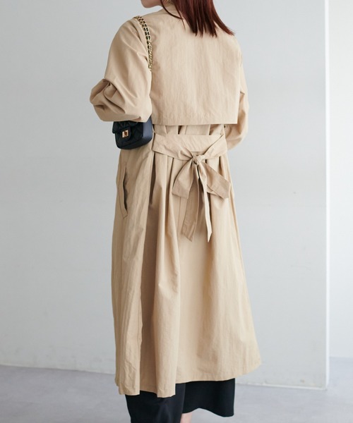 DISCOAT（ディスコート）の「【WEB限定】マルチウェイトレンチコート（トレンチコート・レディース・ベージュ/アイボリー/グレイッシュベージュ・FREE）」の20枚目の写真