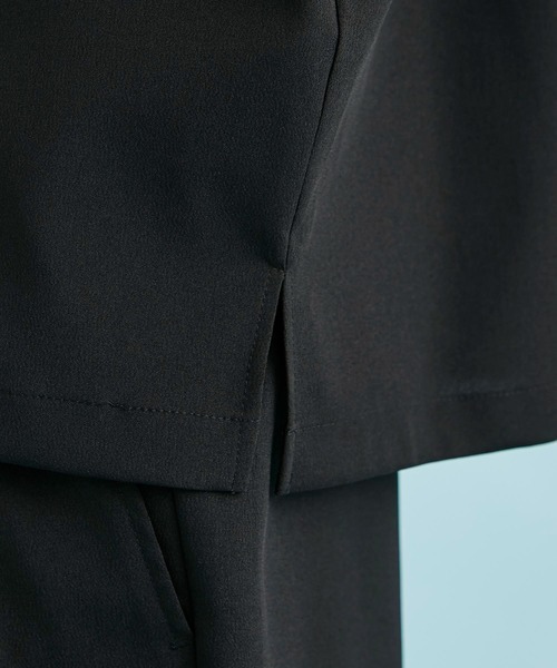 CITY TOKYO（シティトウキョウ）の「ドライストレッチオープンカラーシャツ（シャツ/ブラウス・メンズ・ホワイト/ライトブルーグレー/ブラック・1/2/3）」の6枚目の写真