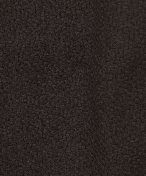 MONITALY(モニタリー)の「MONITALY Triple Tuck Wide Pants ウールナイロン タックパンツ(その他パンツ・メンズ・ブラック/ダークブラウン・32/34)」の8枚目の写真