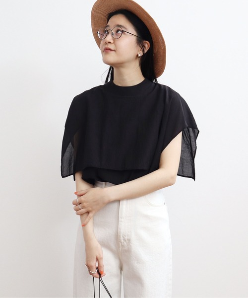 fig Ｌondon（フィグロンドン）の「Lily blouse（シャツ/ブラウス・レディース・ホワイト/ストライプ/ブラック・FREE）」の8枚目の写真