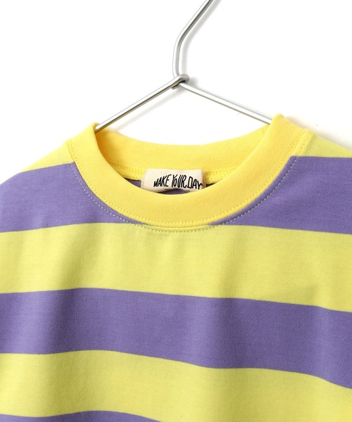 ブルーナボイン オースターT 半袖 リネン ポケット Tシャツ M イエロー 黄 オースターT＊4 color's | ブルーナボインオンラインストア