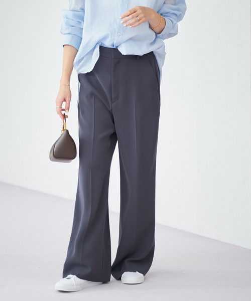 plage（プラージュ）の「《追加》washable straight パンツ3