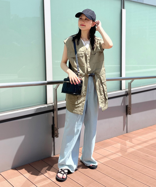 JOINT WORKS(ジョイントワークス)の「【COMMRE/コムル】フリンジデニムパンツ(デニムパンツ・レディース・ネイビー/ブルー系その他・FREE)」の12枚目の写真