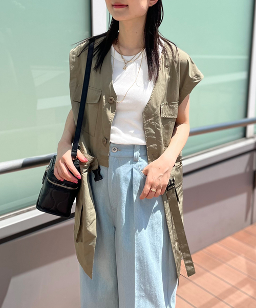 JOINT WORKS(ジョイントワークス)の「【COMMRE/コムル】フリンジデニムパンツ(デニムパンツ・レディース・ネイビー/ブルー系その他・FREE)」の14枚目の写真