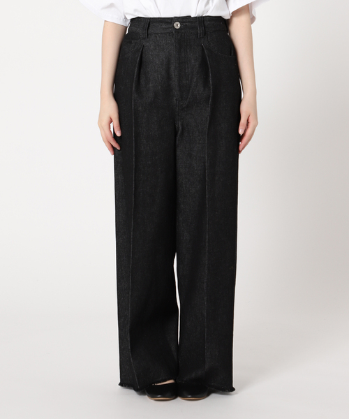 JOINT WORKS(ジョイントワークス)の「【COMMRE/コムル】フリンジデニムパンツ(デニムパンツ・レディース・ネイビー/ブルー系その他・FREE)」の20枚目の写真