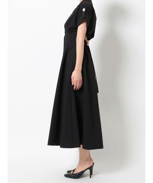 RESEXXY（リゼクシー）の「【WEB限定】ウエストタックシャツワンピース（シャツワンピース・レディース・ブルー/ブラック/アイボリー・FREE）」の13枚目の写真