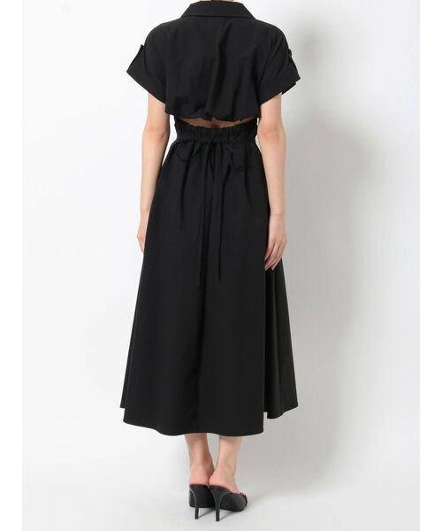 RESEXXY（リゼクシー）の「【WEB限定】ウエストタックシャツワンピース（シャツワンピース・レディース・ブルー/ブラック/アイボリー・FREE）」の14枚目の写真