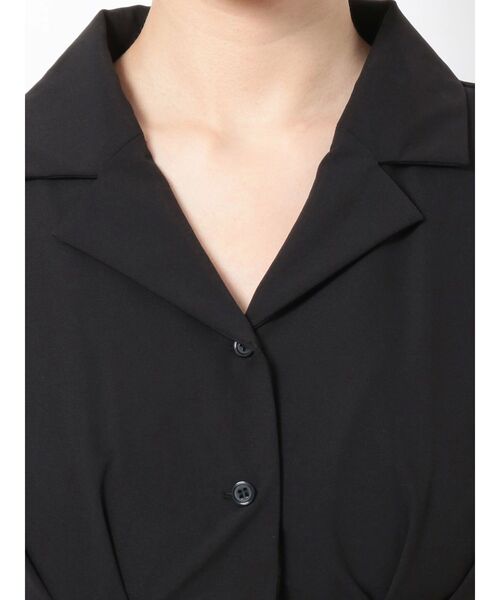 RESEXXY（リゼクシー）の「【WEB限定】ウエストタックシャツワンピース（シャツワンピース・レディース・ブルー/ブラック/アイボリー・FREE）」の15枚目の写真