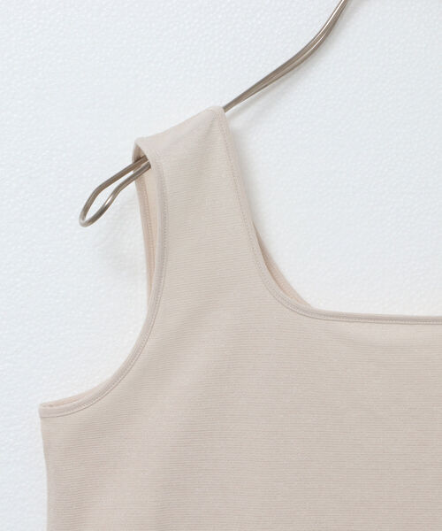 NOLLEY’S（ノーリーズ）の「2WAYラメ天竺タンクトップ（タンクトップ・レディース・ゴールド/シルバー・38/36）」の7枚目の写真