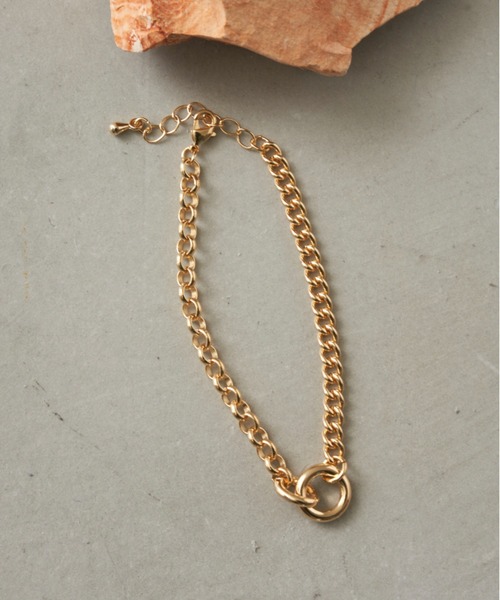 Auntie Rosa Holiday（アンティローザホリデー）の「MIXチェーンブレスレット（ブレスレット・レディース・シルバー×ゴールド/ゴールド/シルバー・FREE）」の3枚目の写真