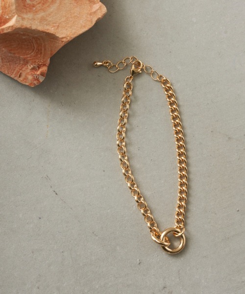 Auntie Rosa Holiday（アンティローザホリデー）の「MIXチェーンブレスレット（ブレスレット・レディース・シルバー×ゴールド/ゴールド/シルバー・FREE）」の9枚目の写真