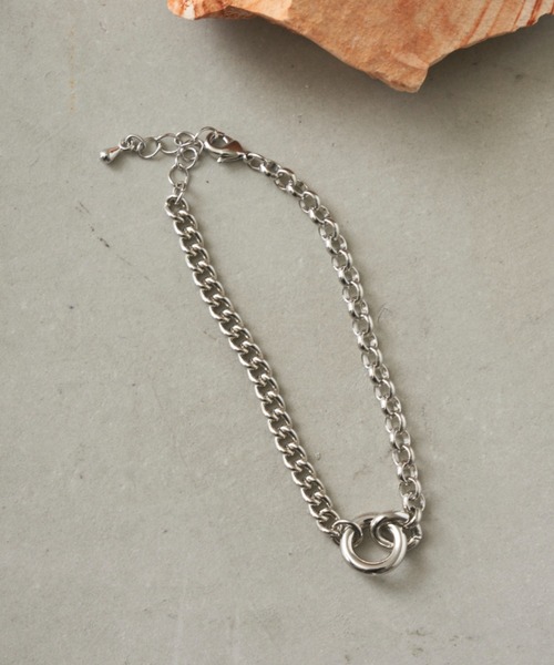 Auntie Rosa Holiday（アンティローザホリデー）の「MIXチェーンブレスレット（ブレスレット・レディース・シルバー×ゴールド/ゴールド/シルバー・FREE）」の8枚目の写真