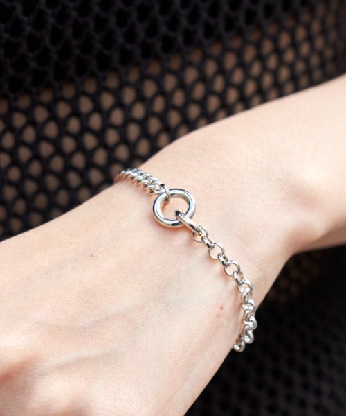 Auntie Rosa Holiday（アンティローザホリデー）の「MIXチェーンブレスレット（ブレスレット・レディース・シルバー×ゴールド/ゴールド/シルバー・FREE）」の10枚目の写真