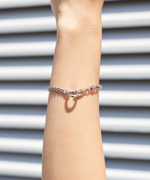 Auntie Rosa Holiday（アンティローザホリデー）の「MIXチェーンブレスレット（ブレスレット・レディース・シルバー×ゴールド/ゴールド/シルバー・FREE）」の14枚目の写真