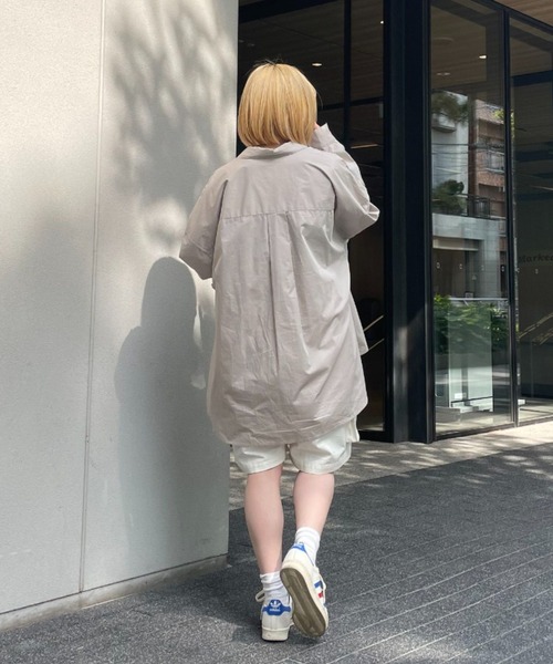 CIAOPANIC(チャオパニック)の「【BNCP】ヘリンボーンカーゴショートパンツ(カーゴパンツ・レディース・ホワイト/パープル/ブラック/カーキ・MEDIUM/LARGE)」の9枚目の写真