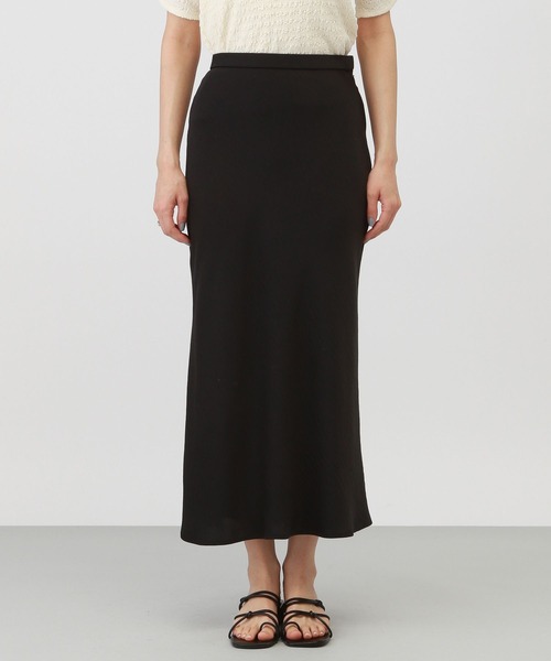 A part by（アパートバイ）の「サテンナロースカート（スカート・レディース・ベージュ/ブラック・MEDIUM/LARGE）」の10枚目の写真